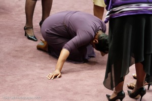 Bowing in Worship